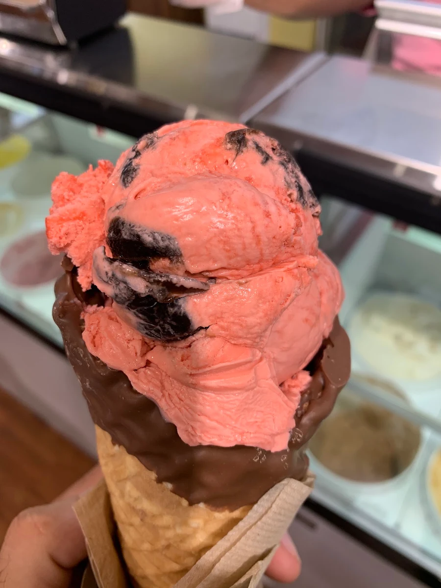 Chocolate Dipped Waffle Cone