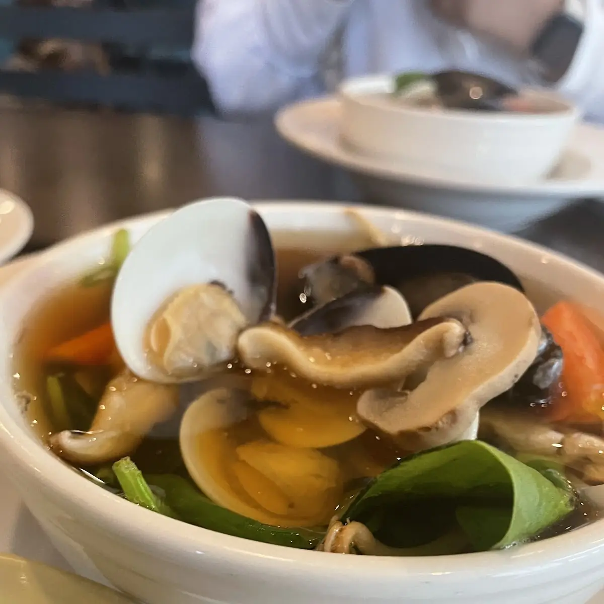 Mussels Vegetable Soup