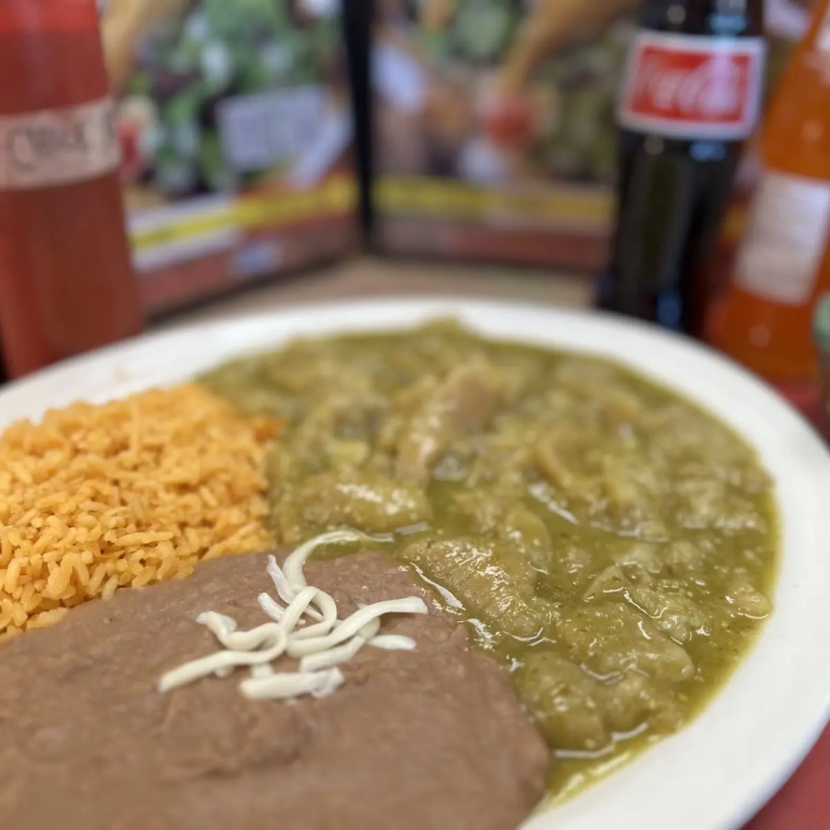 Chicharron En Salsa Verde