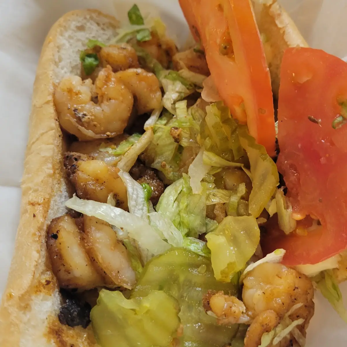 Fried Shrimp PO Boy