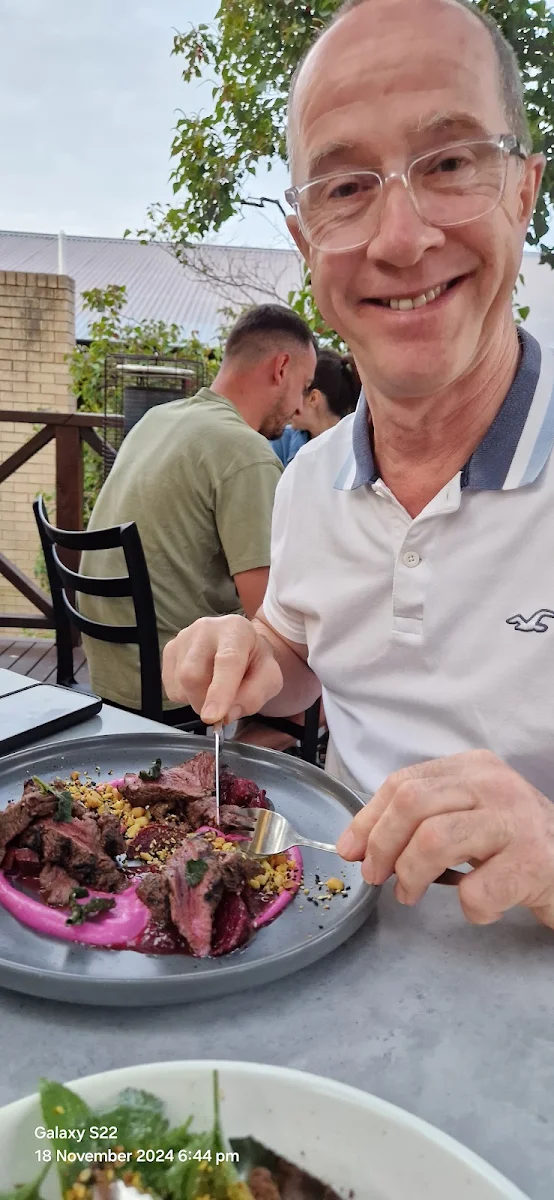 Kangaroo Steak with Beetroot