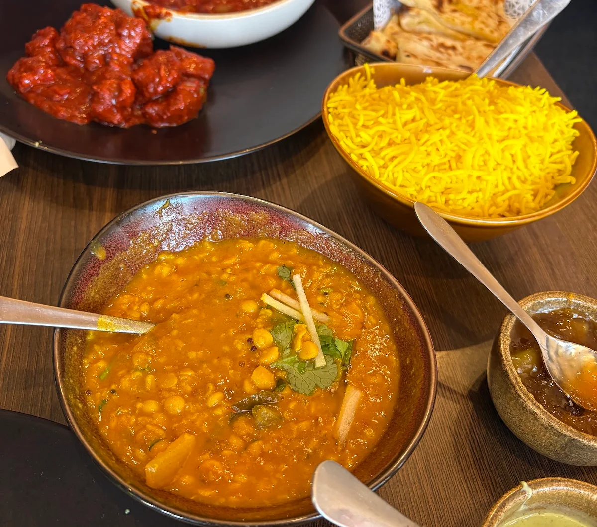 Daal Tadka, Taj Indian Restaurant Huskisson
