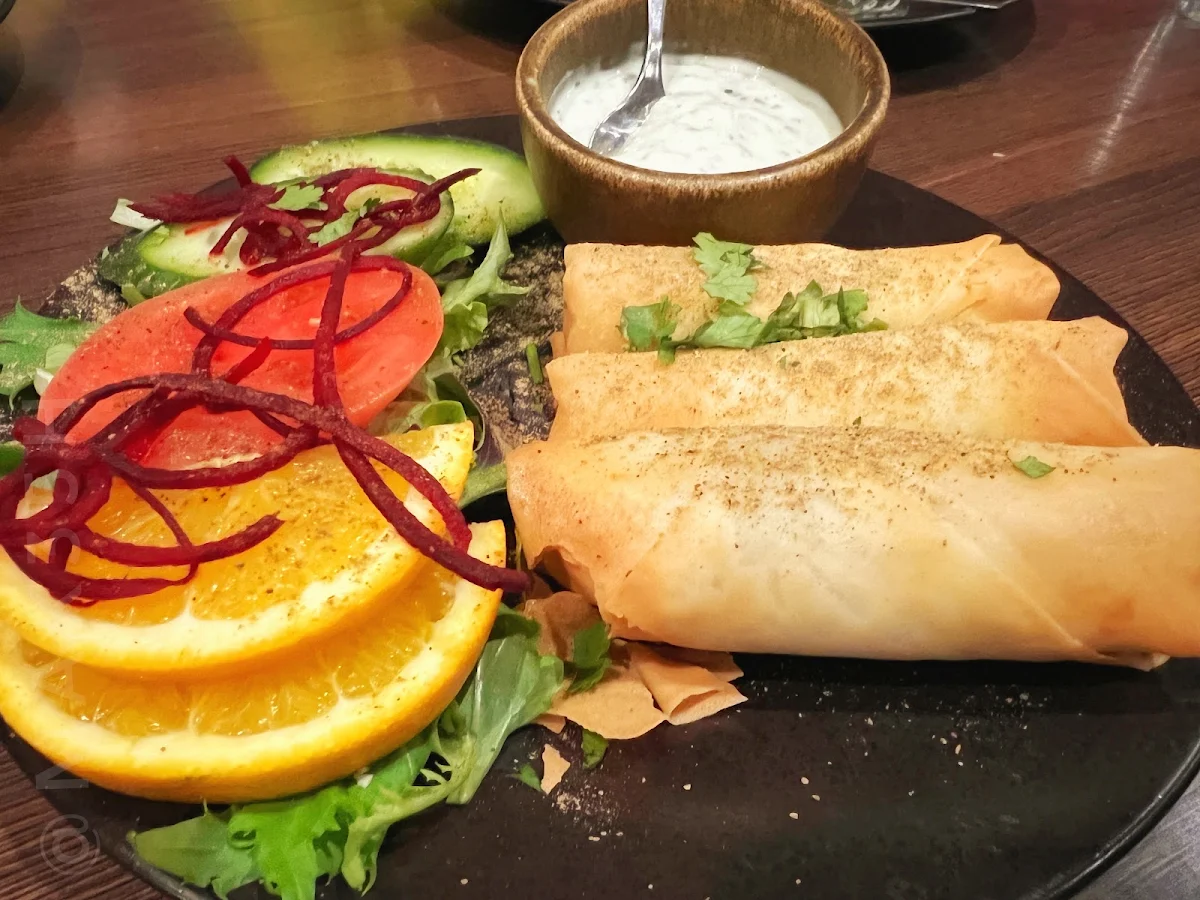Veg Spring Roll, Taj Indian Restaurant Huskisson