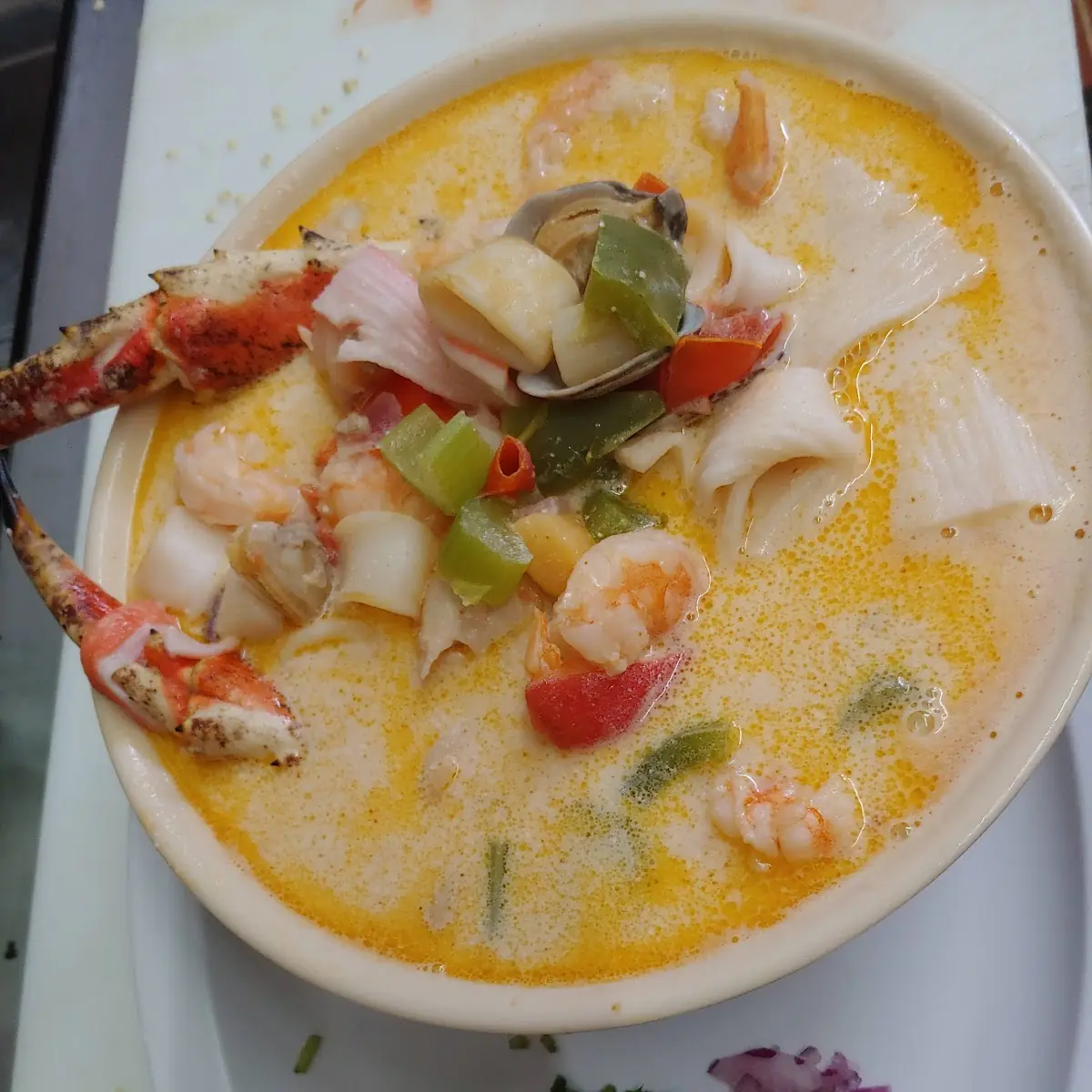 Sopa Siete Mares Seven Seas Soup