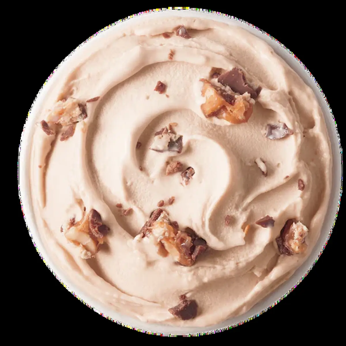 Turtle Pecan Cluster Blizzard Treat