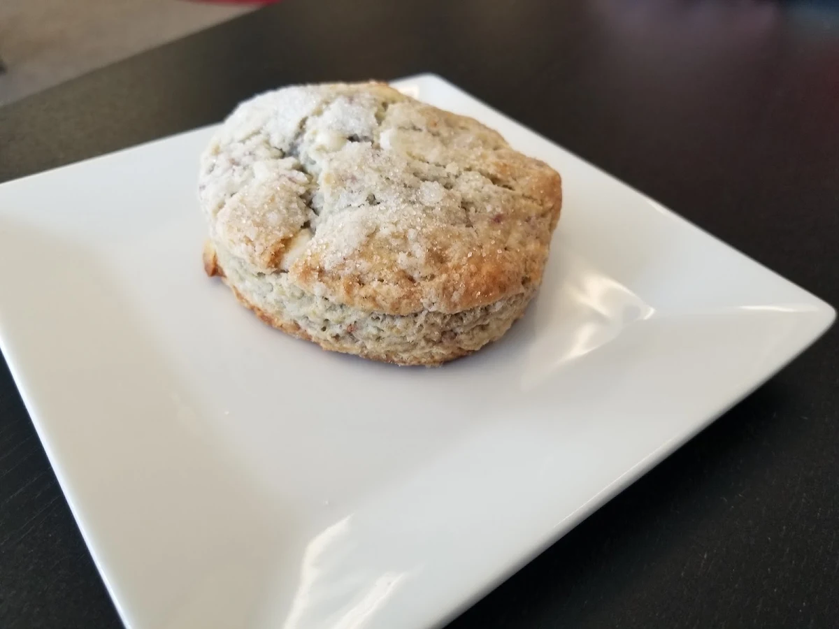 White Chocolate Raspberry Scone