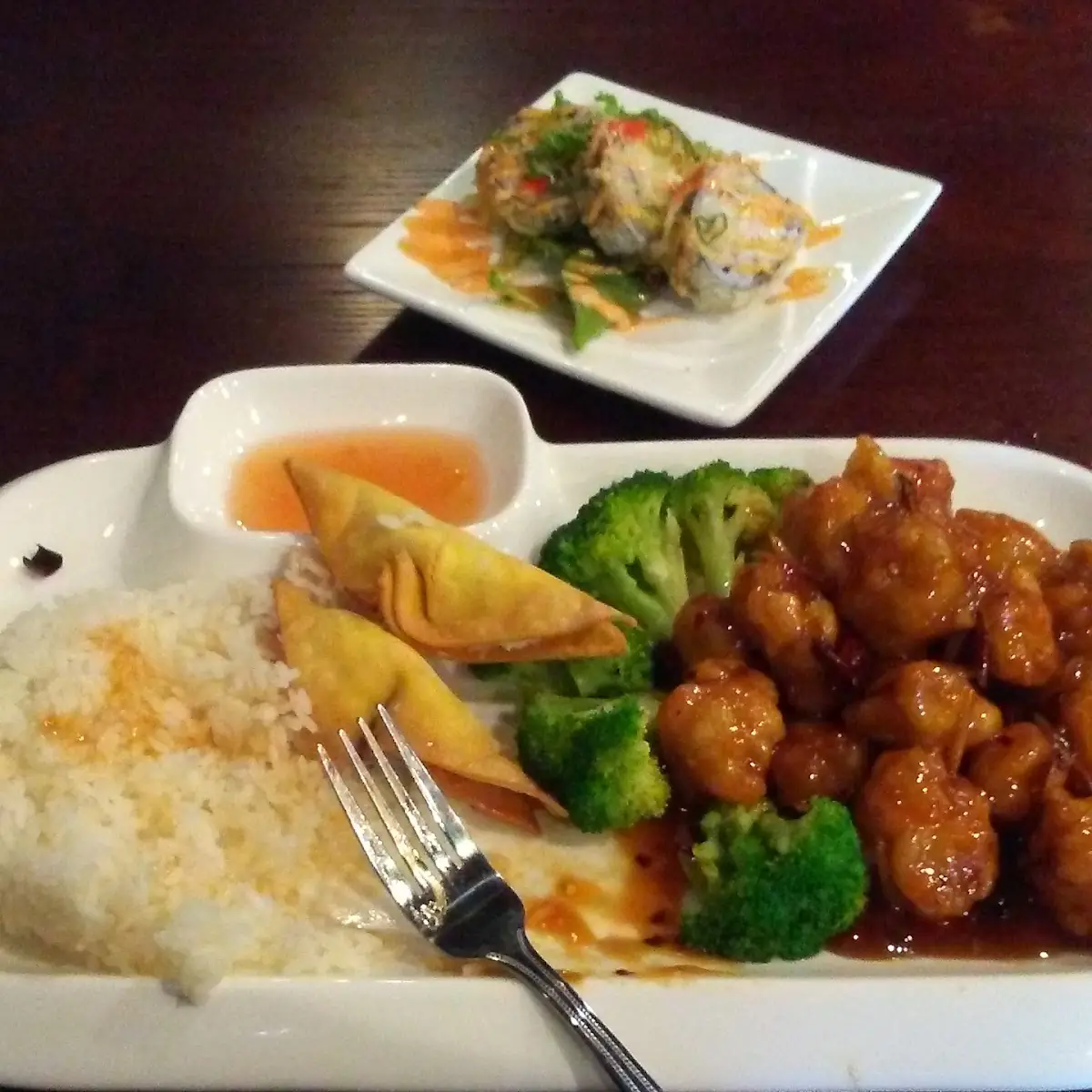 Orange Chicken Lunch