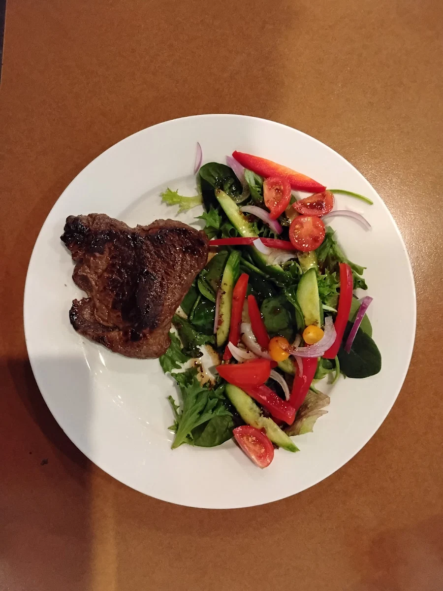 Rump Steak & Double Salad