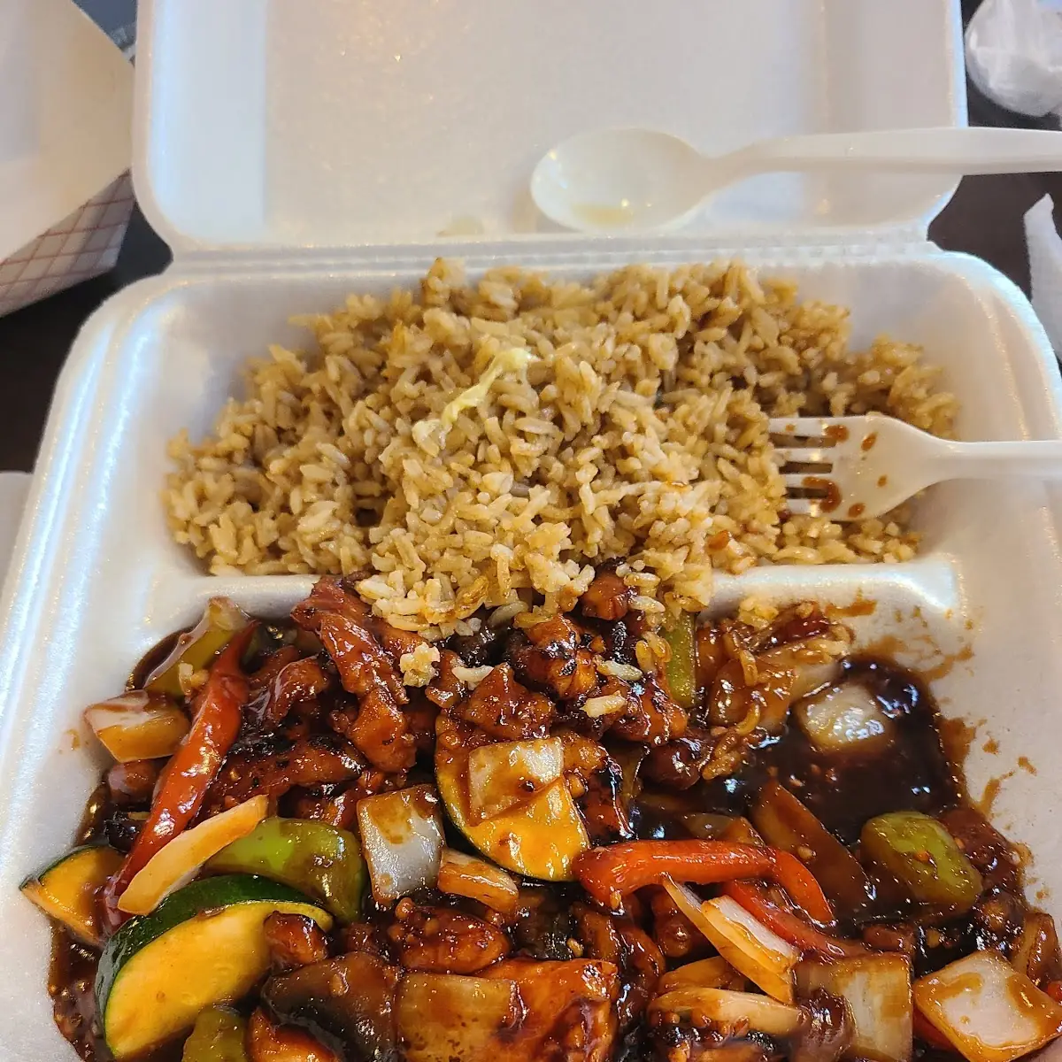 Roasted Garlic Chicken Beef or Pork