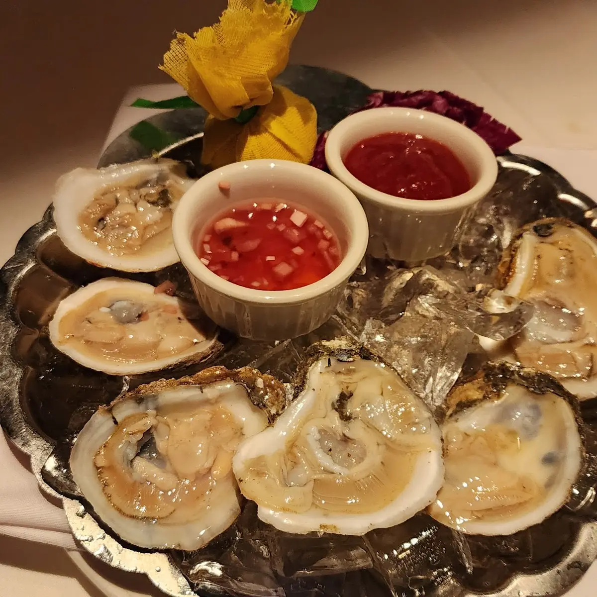 Fresh Oysters the Hall Shell