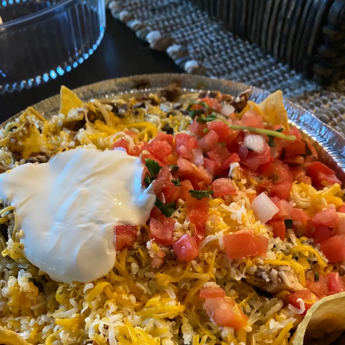 Melted Cheese Nachos