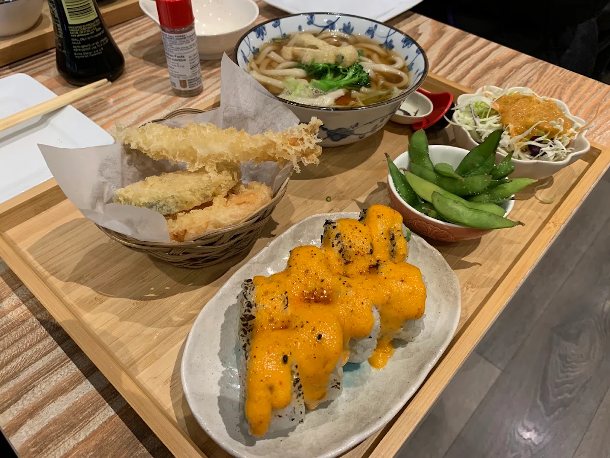 Udon Noodle Soup Combo