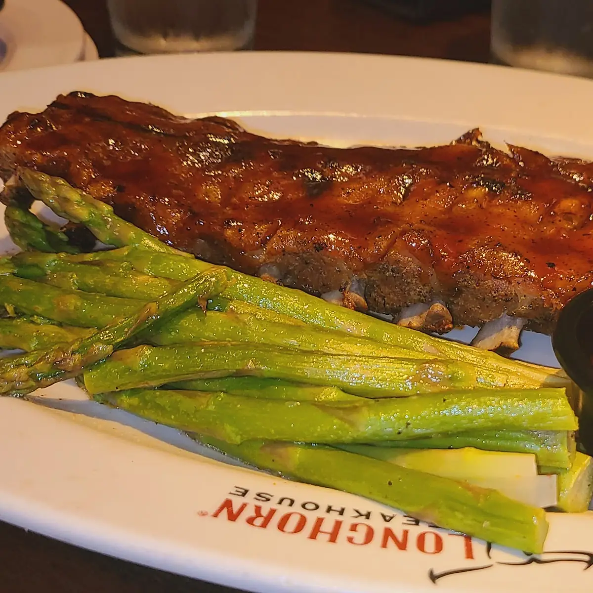 Parmesan Crusted Chicken with Half-Rack Baby Back Ribs