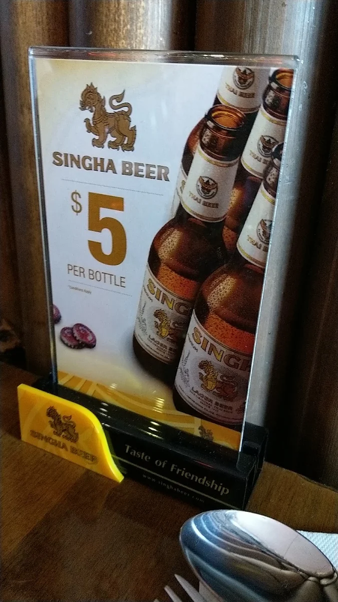 Beer Sign, Torng Bai Thai Restaurant
