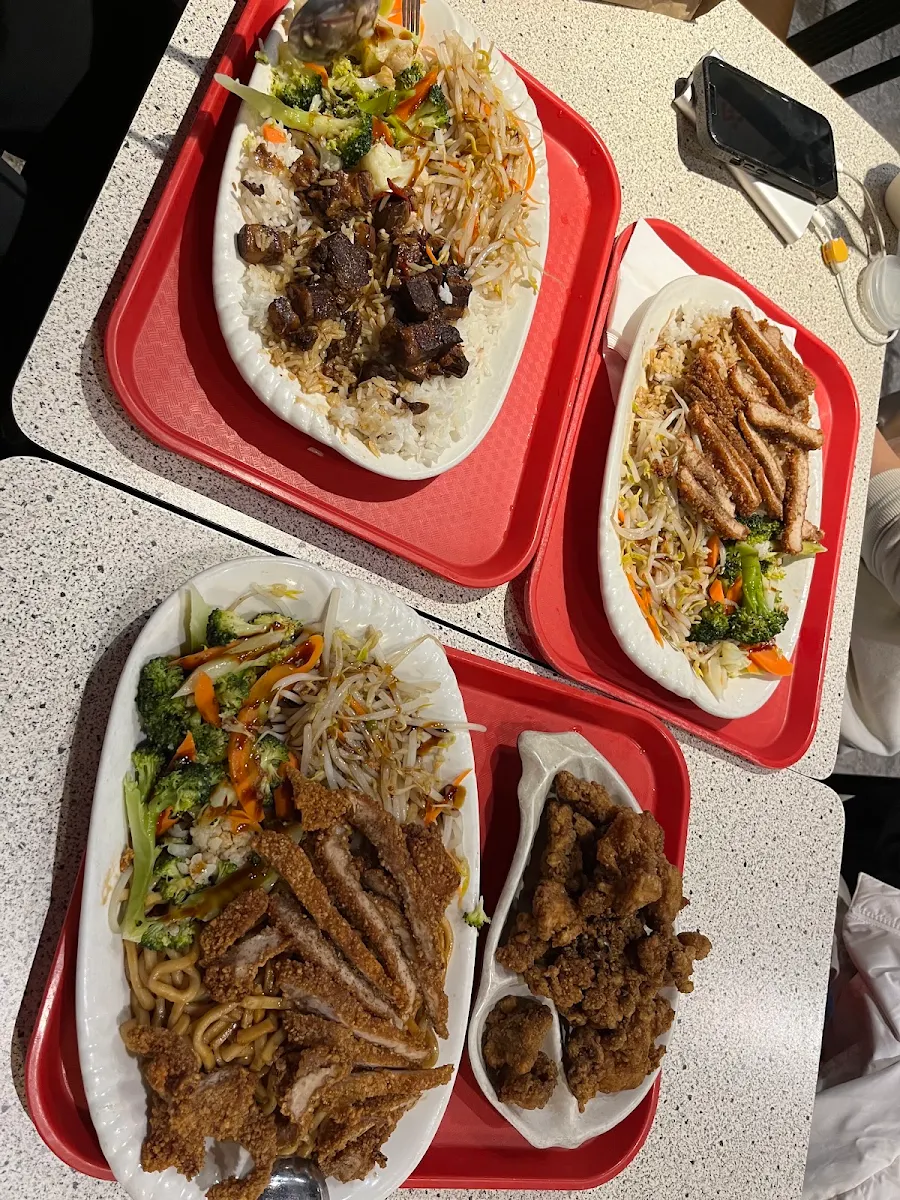 Fried Pork Chops on Rice