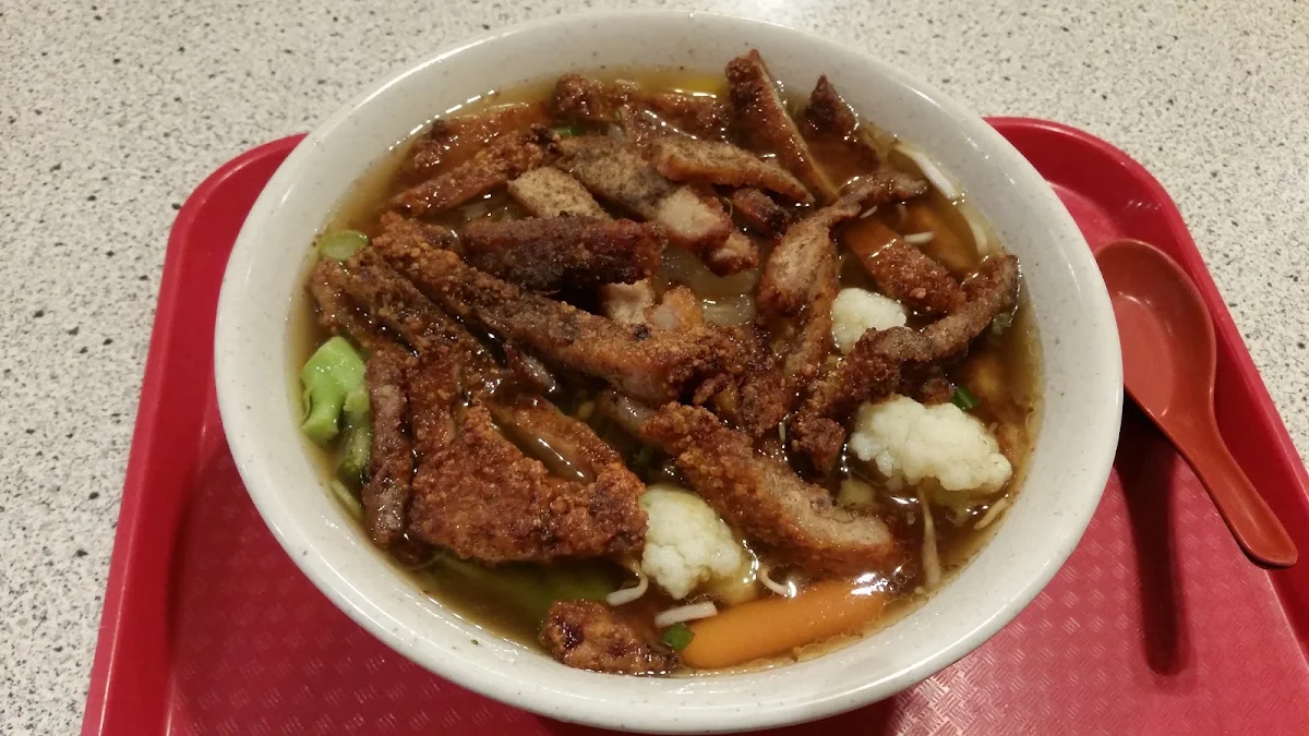 Pork Chops Noodle Soup