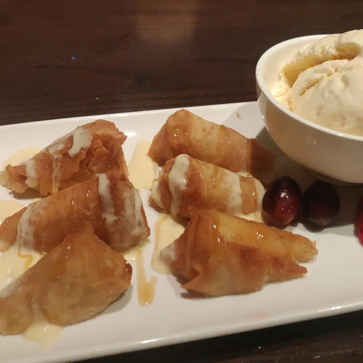 Banana Spring Rolls