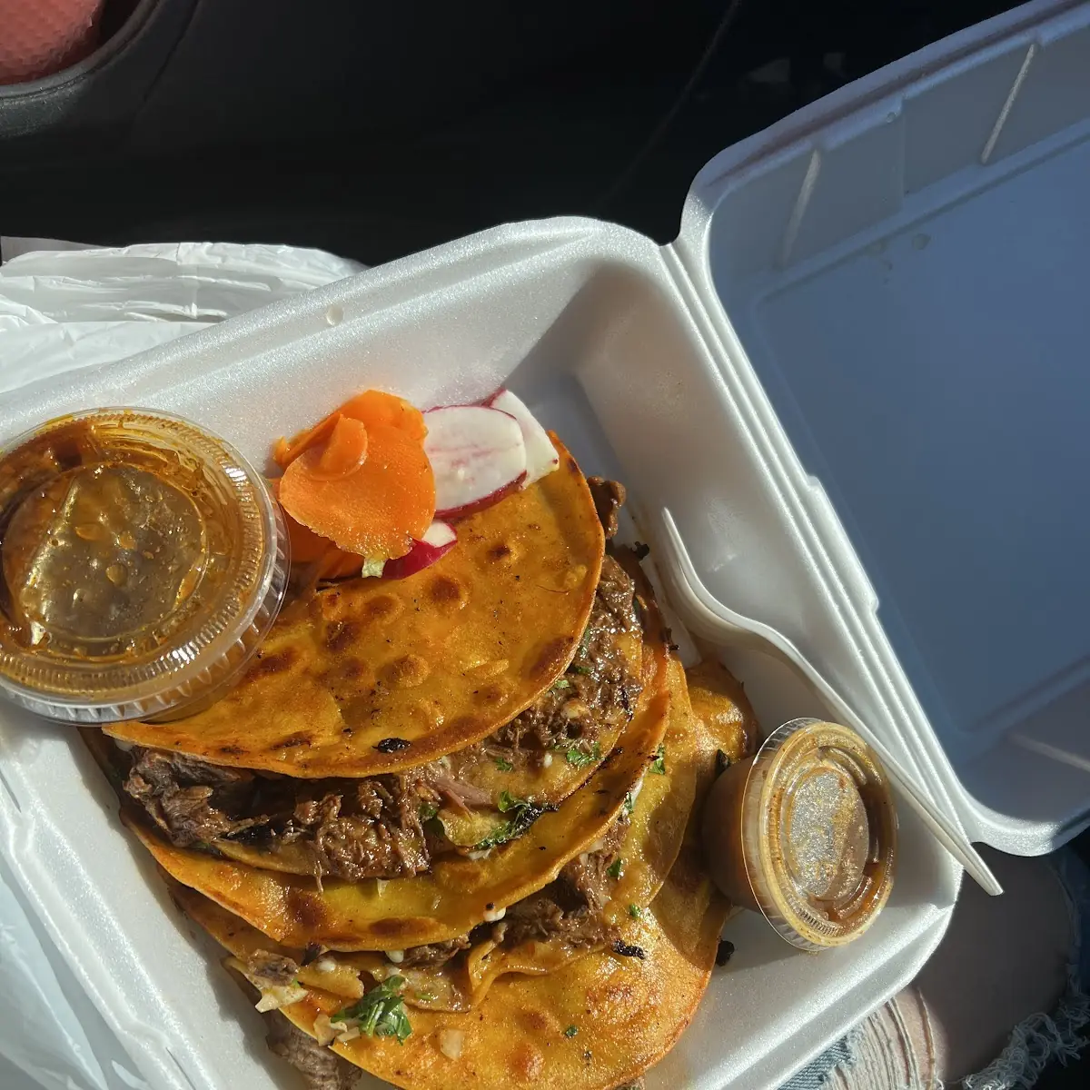 Corn Quesadilla with Meat
