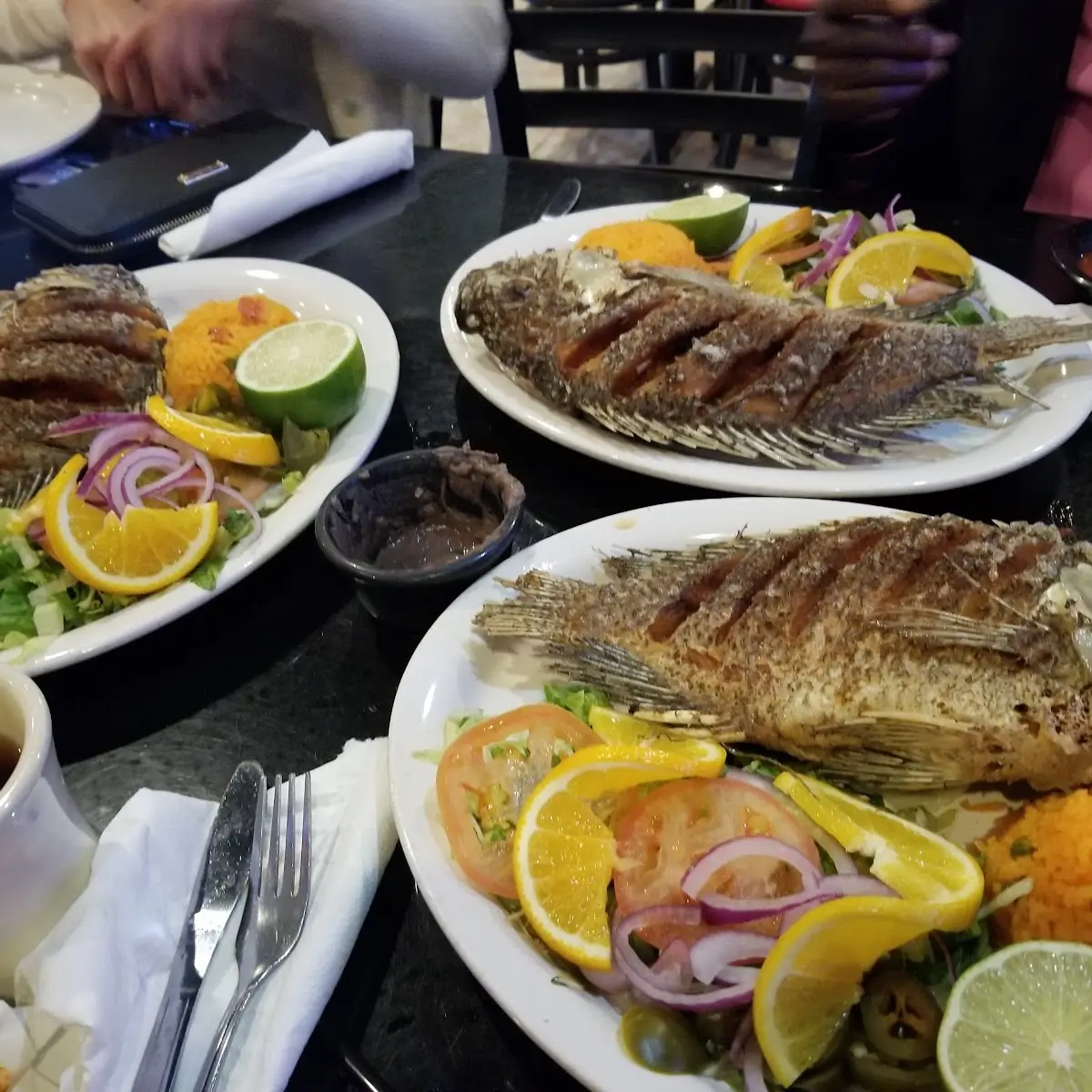 Whole Fried Fish Mojarra