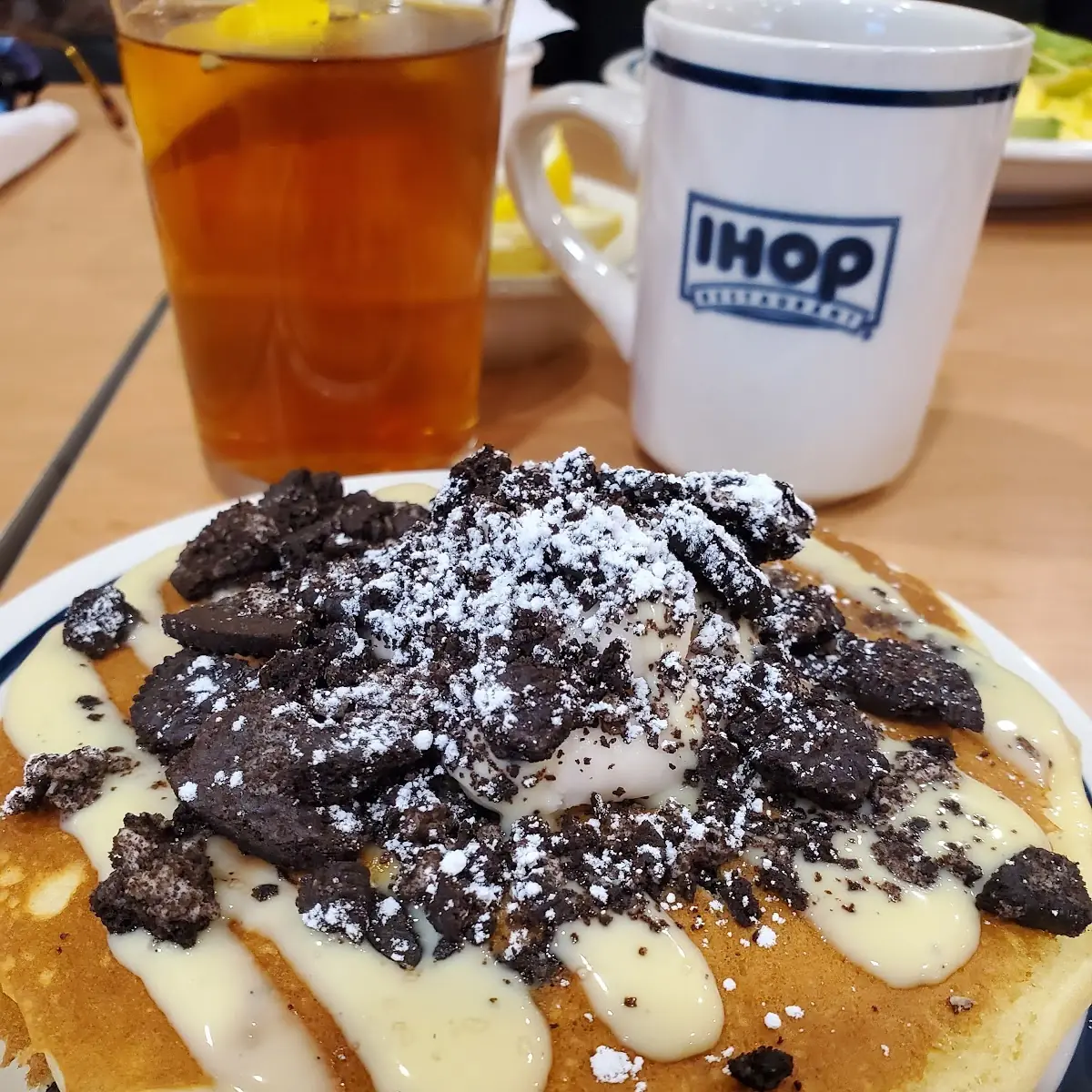 Oreo Cookie Pancake Combo