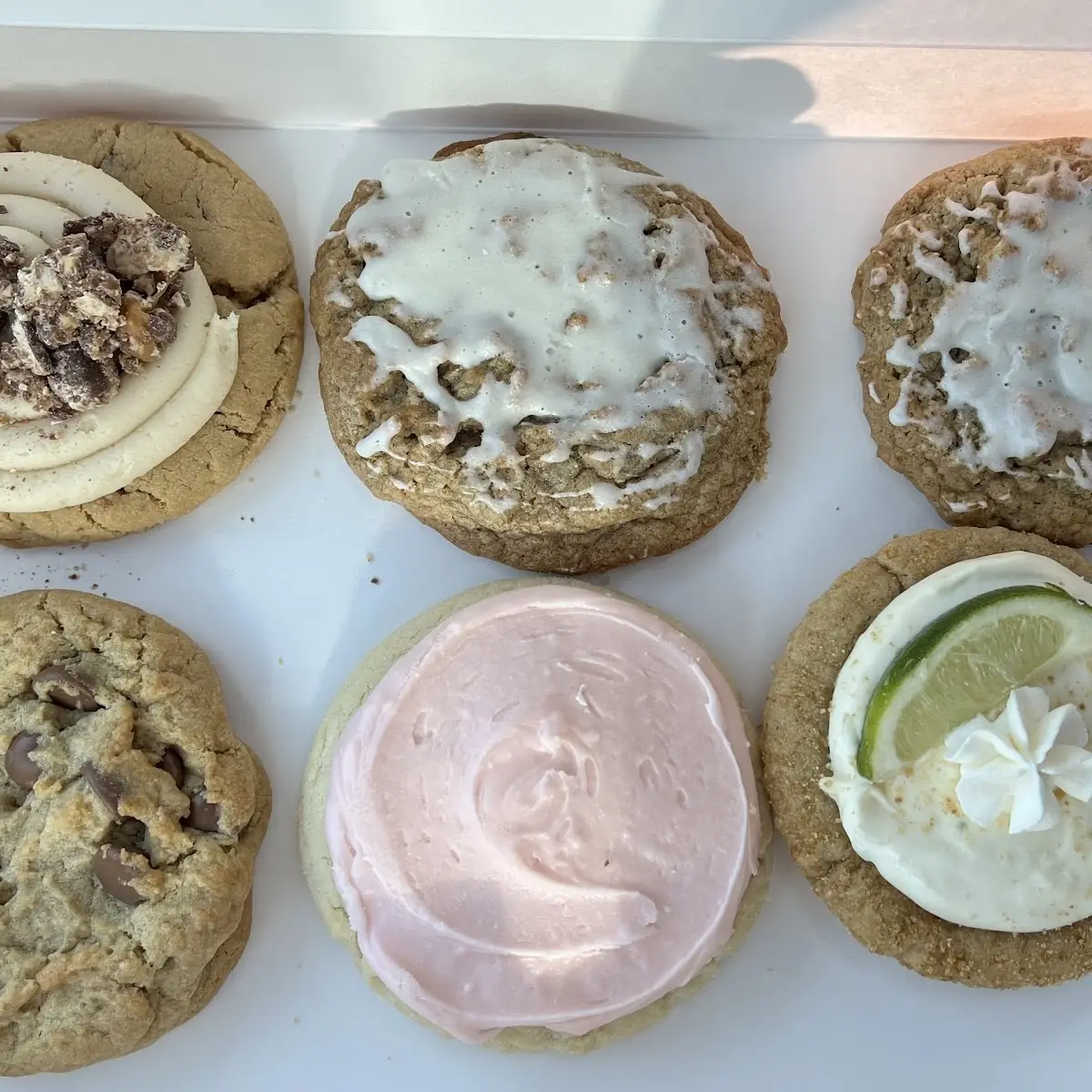 Key Lime Oatmeal Pink Sugar Choc Chip Snickers