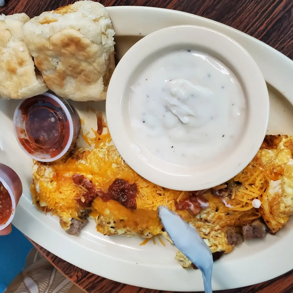 Biscuits and Sausage Gravy