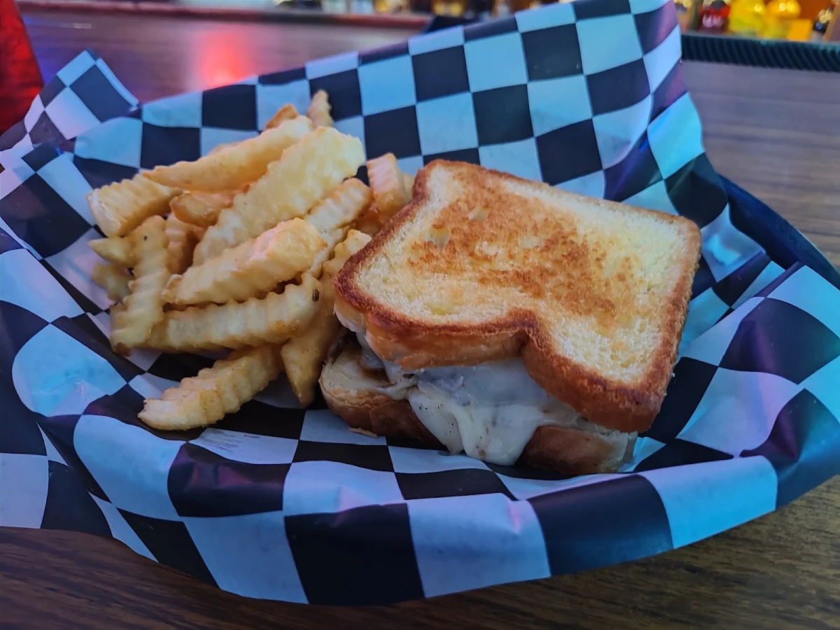 Patty Melt and Fries