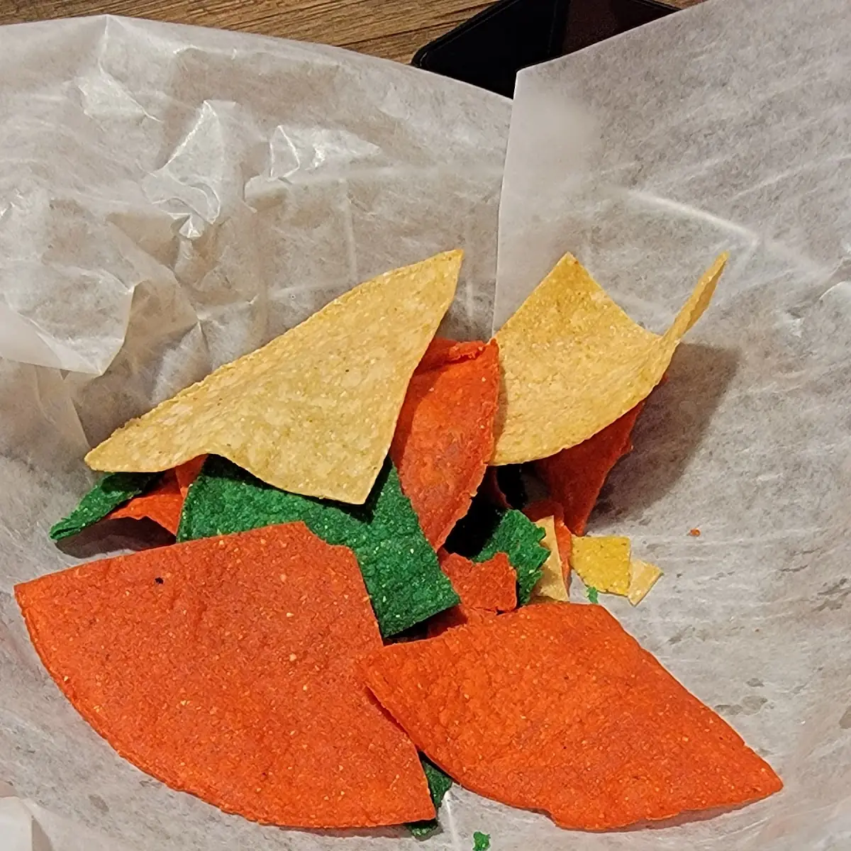 Almost Empty Basket of Chips