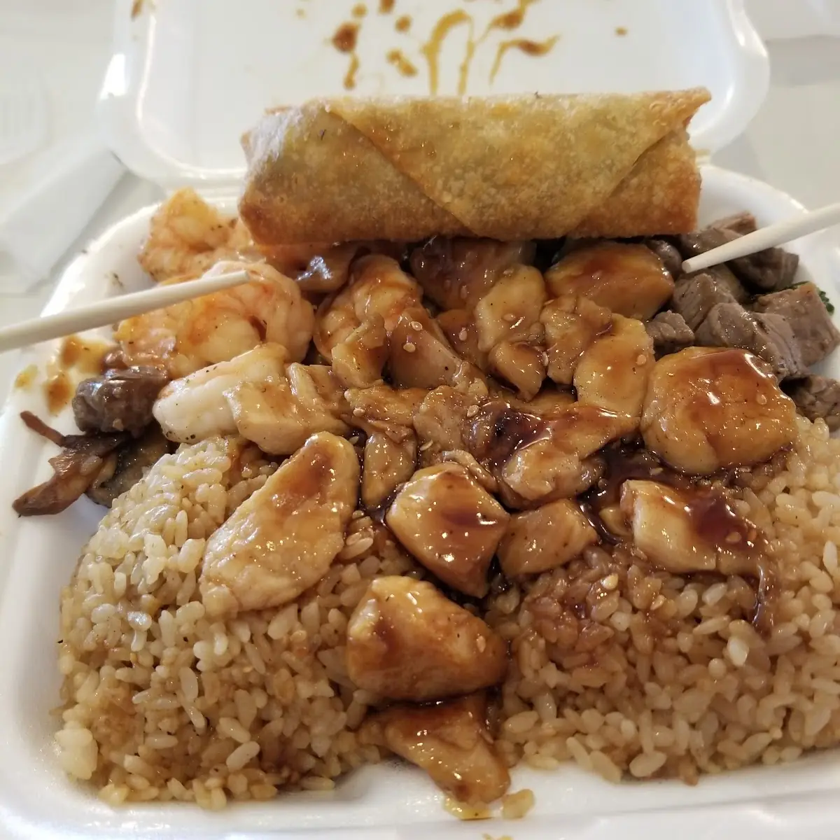 Fried Chicken Wing-Fried Rice