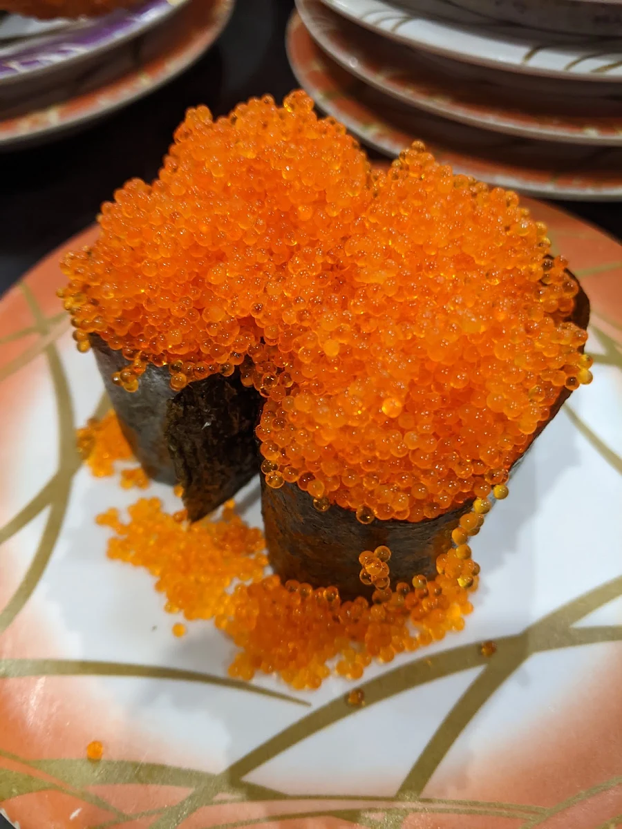 Tobiko Ship Red Plate, Yuu Sushi