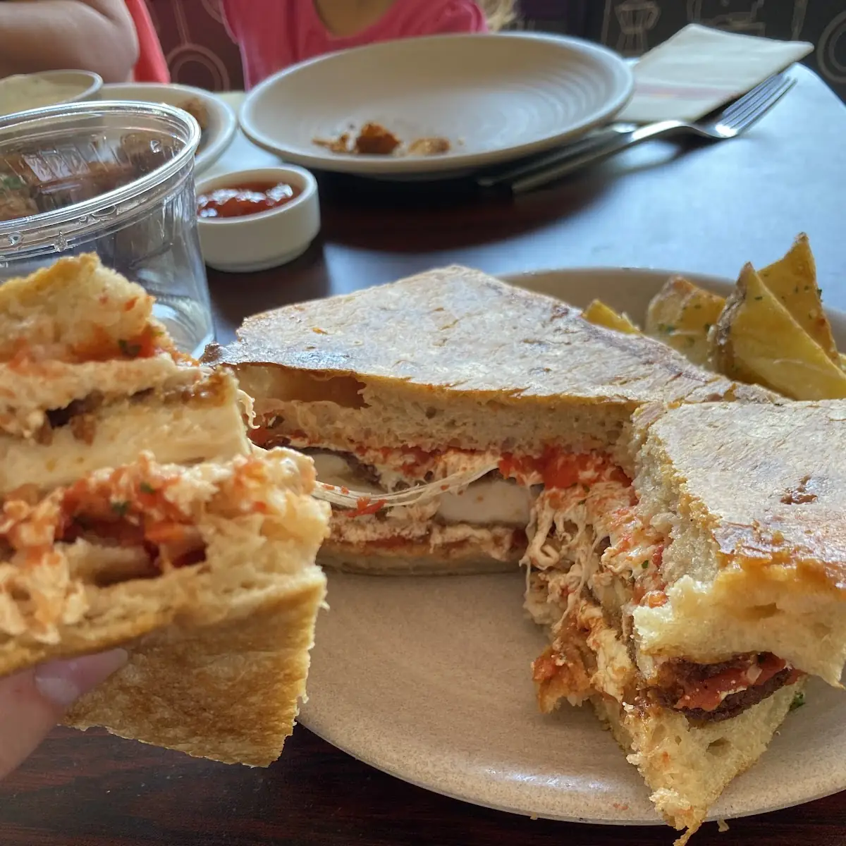 Chicken Parm Panini