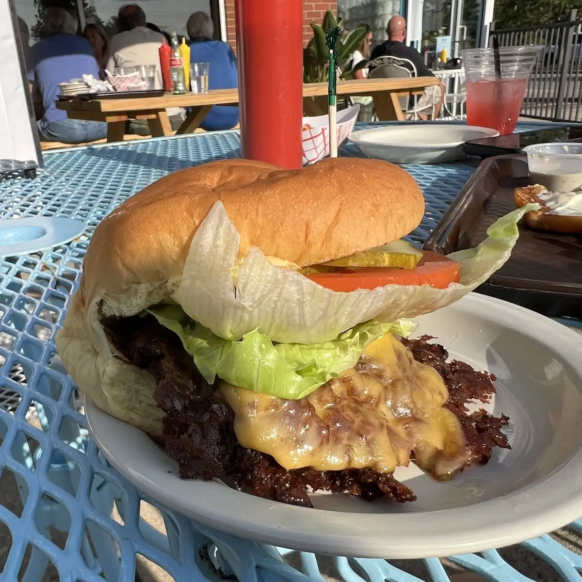 6 Double Cheeseburger