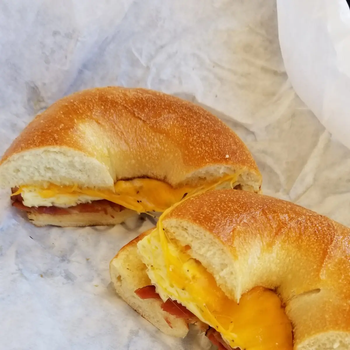 Bagels--Bacon & Egg and Cheese
