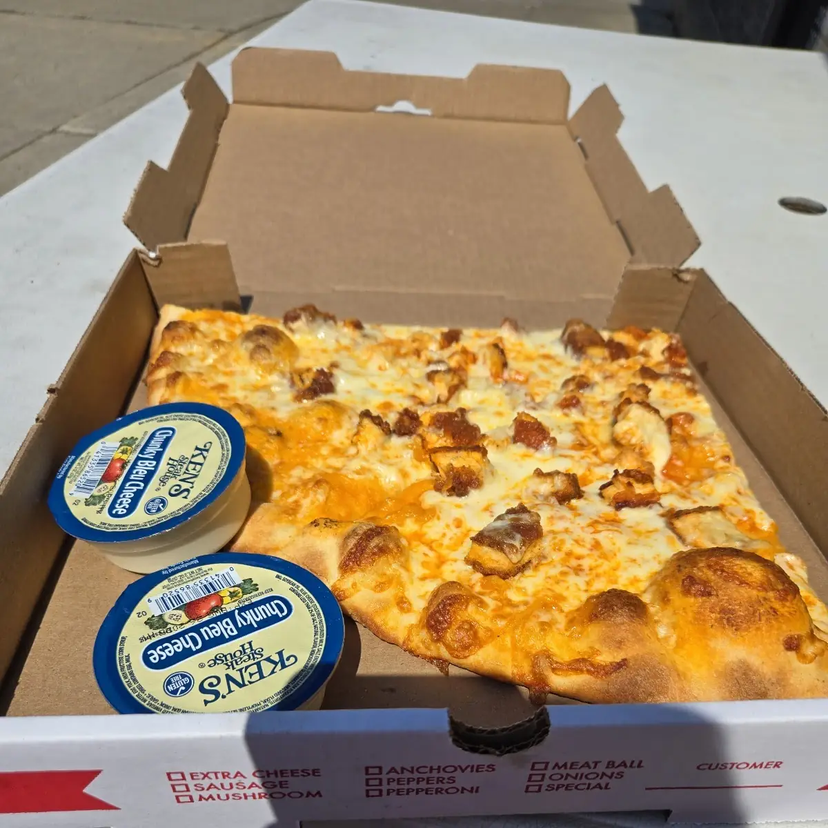 Buffalo Chicken Pizza