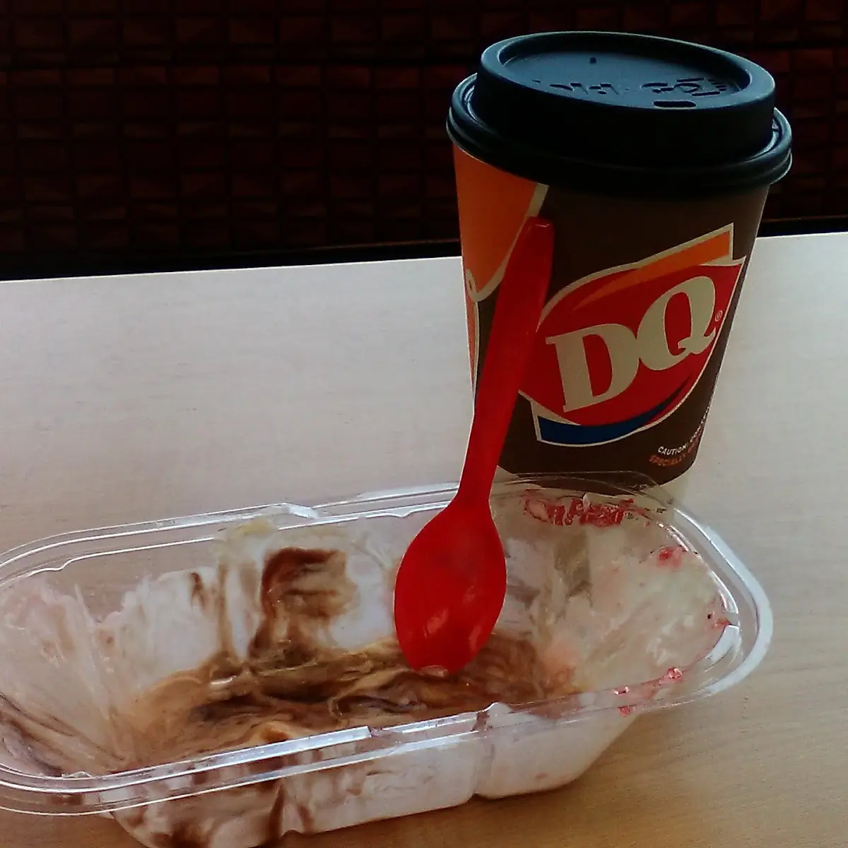 Coffee & Eaten Banana Split