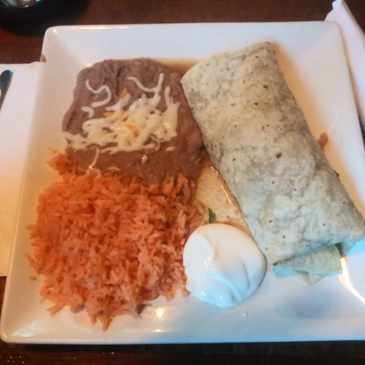 Chile Colorado Burrito