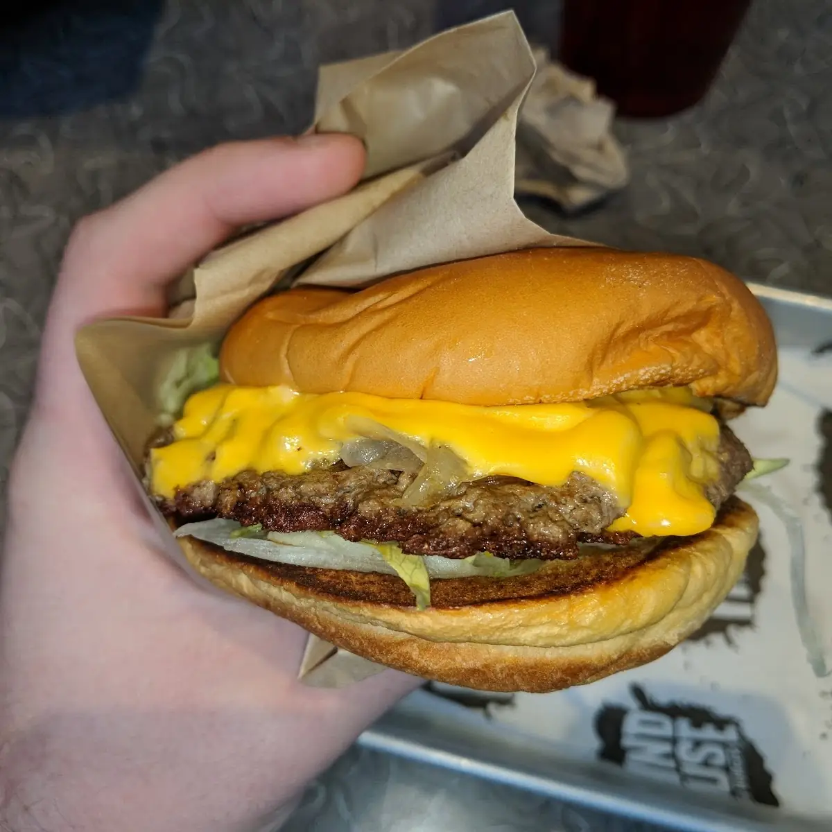 Turkey Burger Junior with Cheese