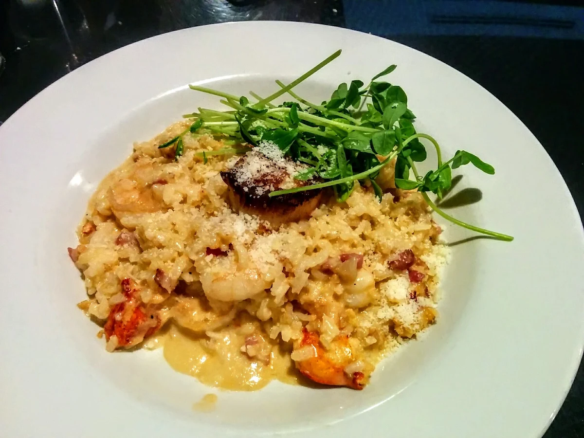 Lobster Shrimp Scallops