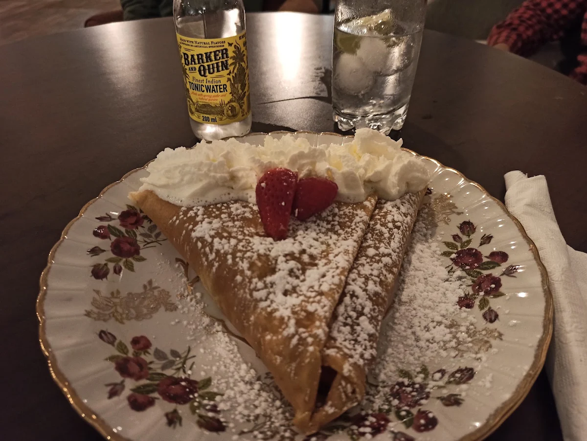 Strawberry Raspberry Nutella Crepe