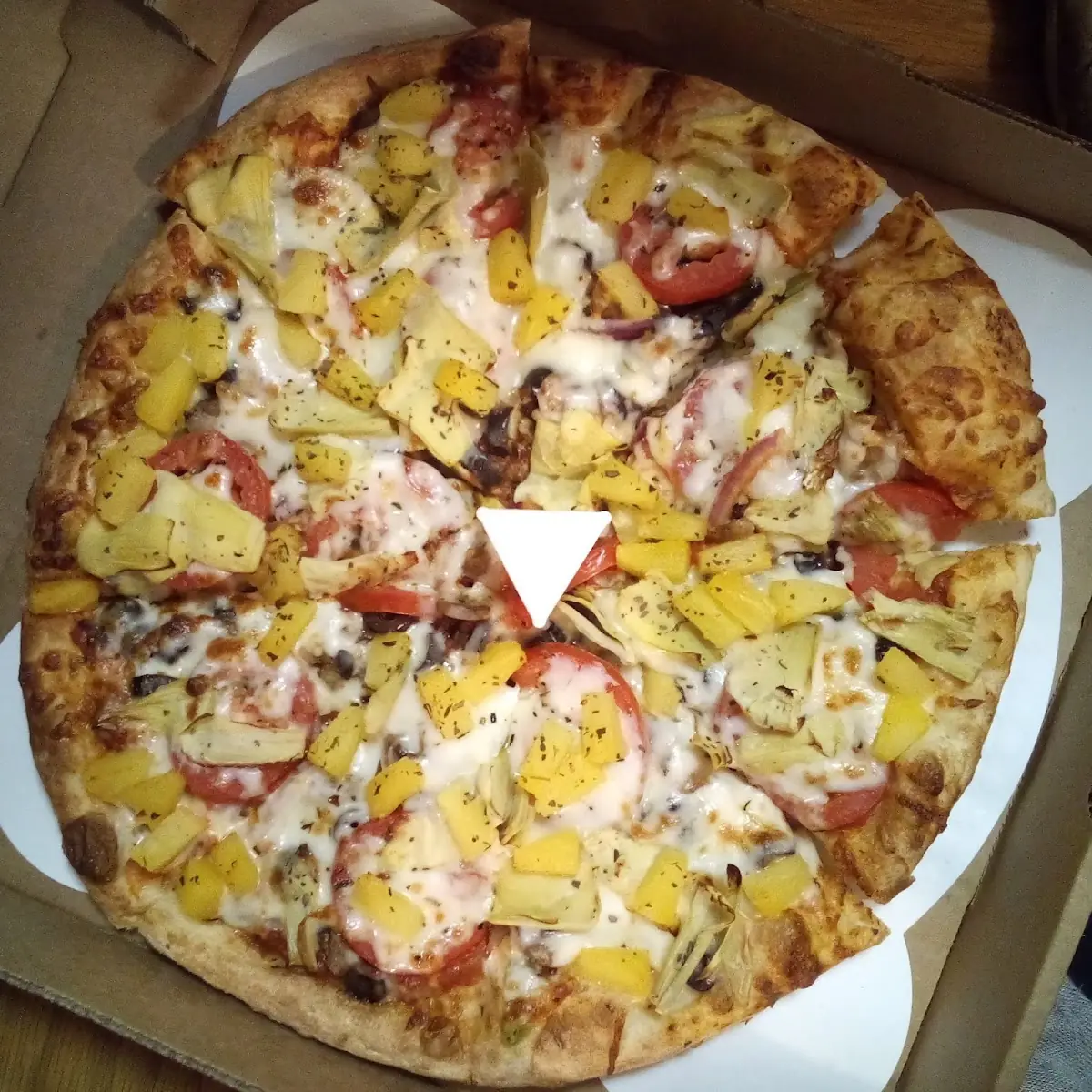 Veggie Pizza Add Pineapple