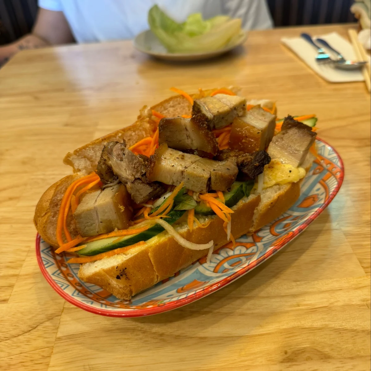 Roast Pork Belly Banh MI