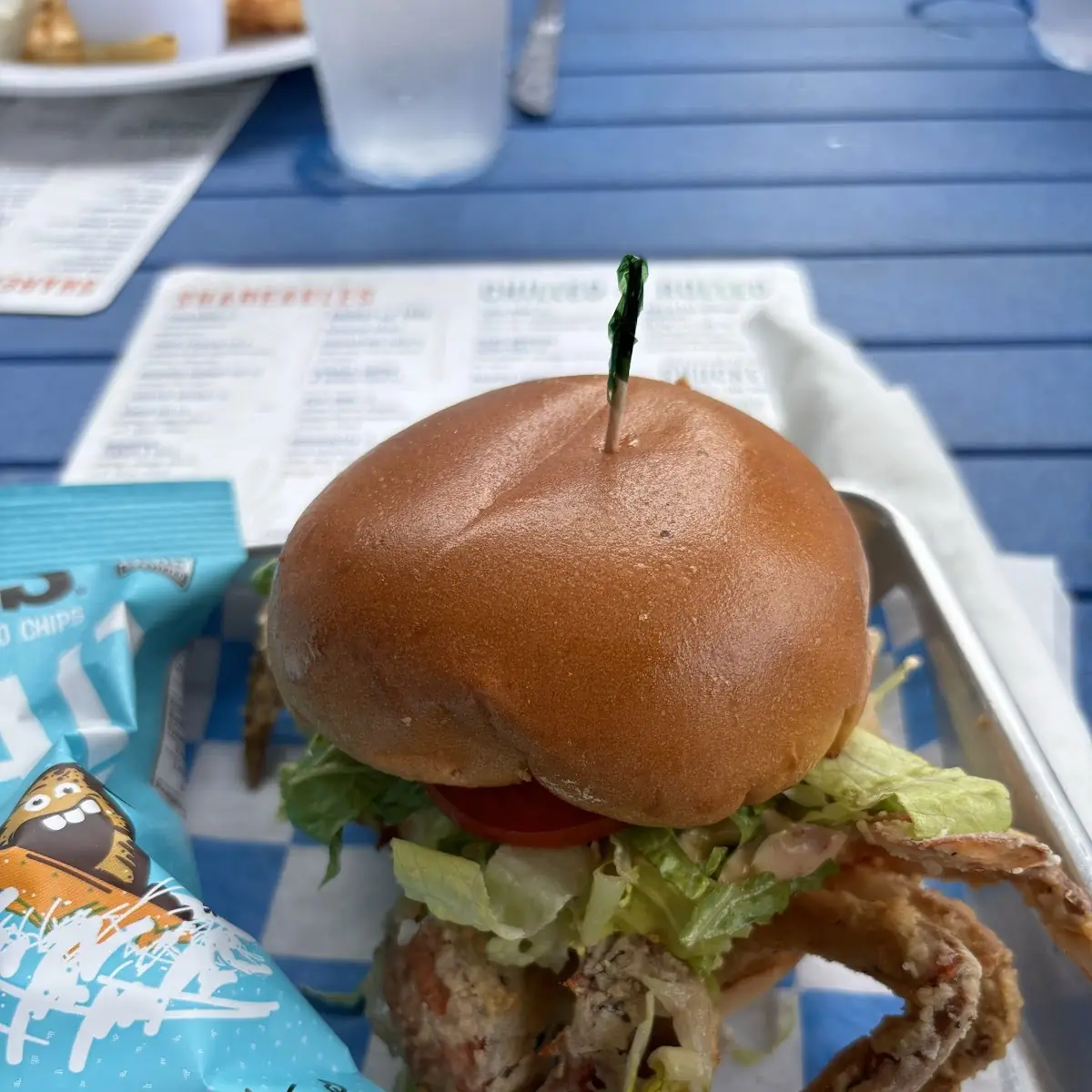 Soft Shell Crab Cake Sandwich