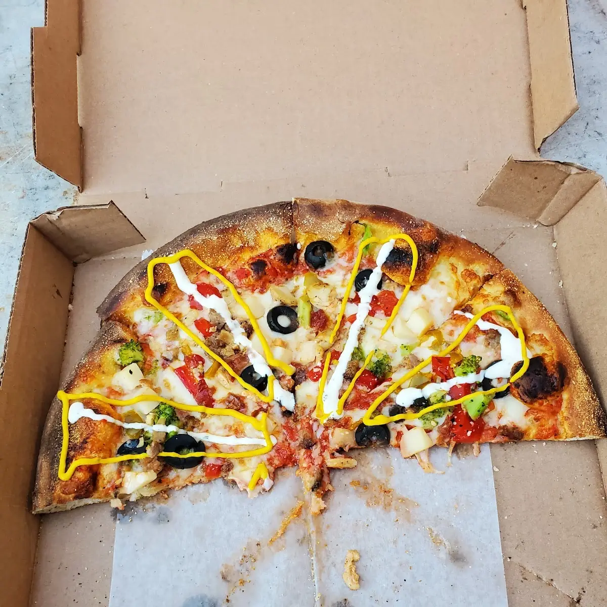 Heady Veggie Pizza