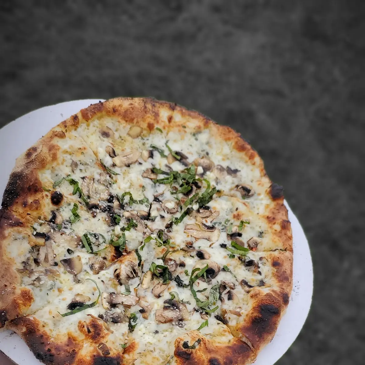 Wood Fired Cheesy Garlic Bread