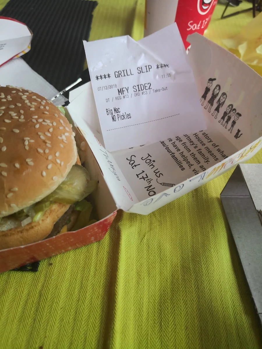Big Mac, McDonald's Echuca