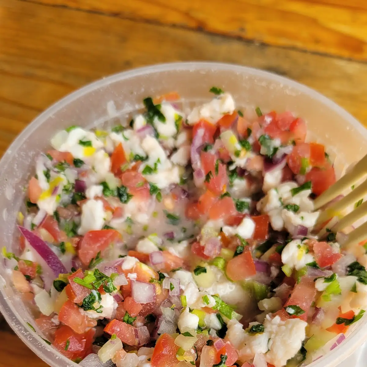 Octopus and Fish Ceviche