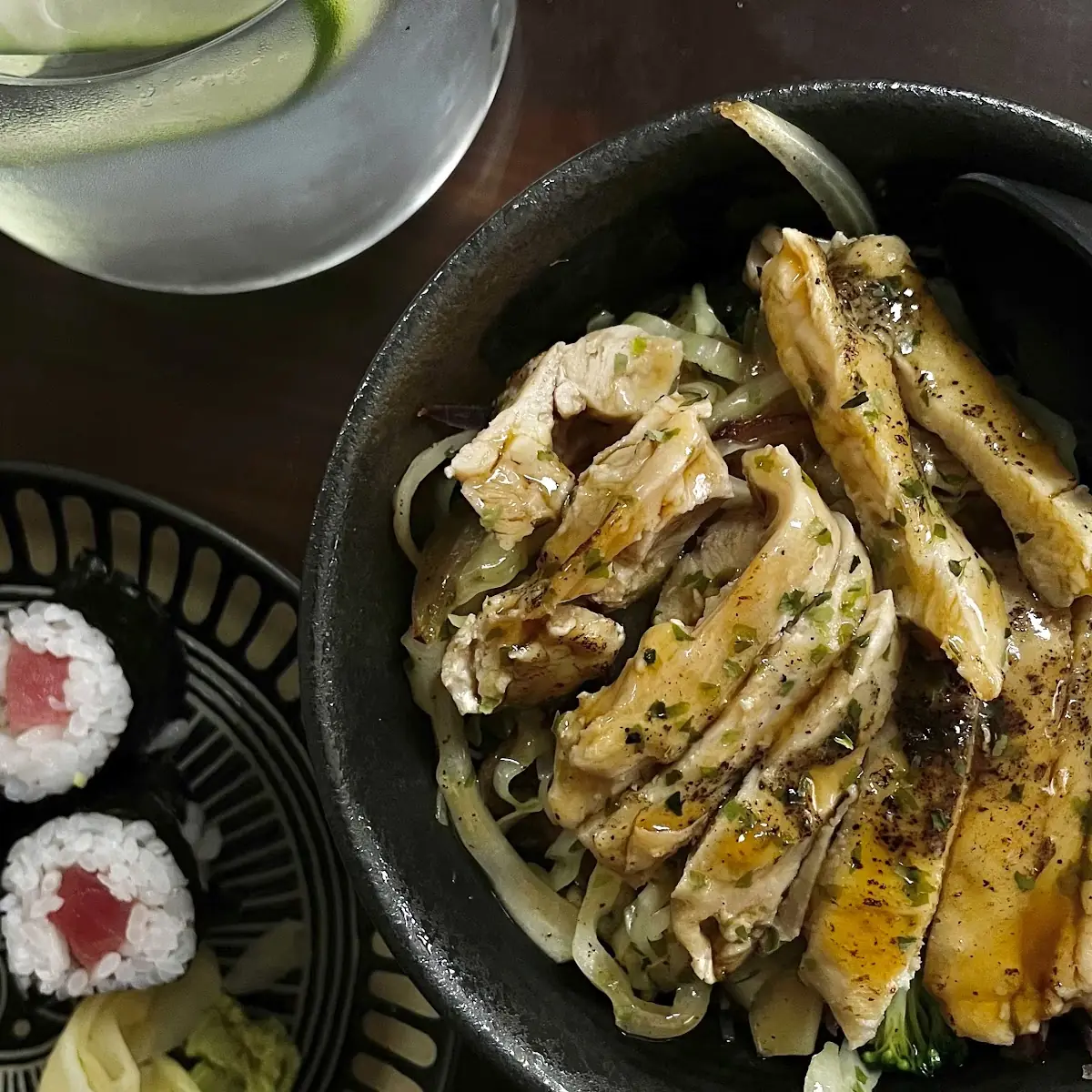 Chicken Teriyaki Don and Maki Rolls, Keifuku Japanese Restaurant