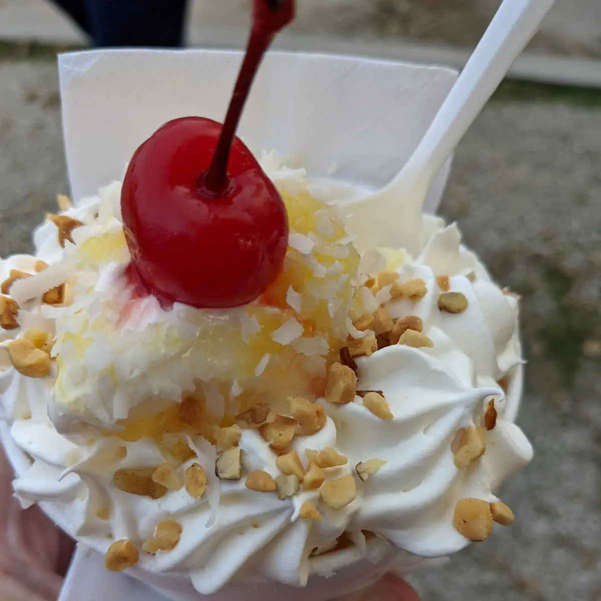 Pina Colada Sundae