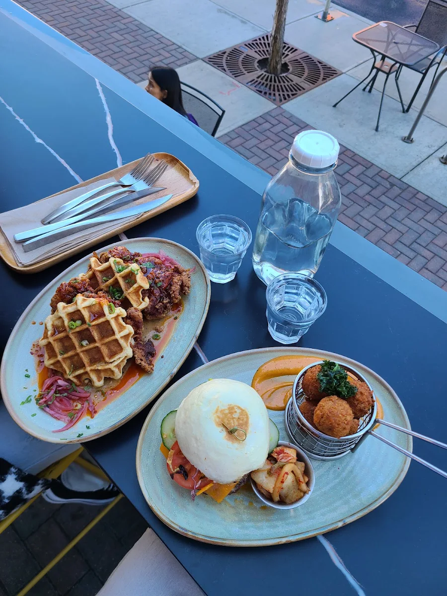 Korean Fried Chicken & Waffles
