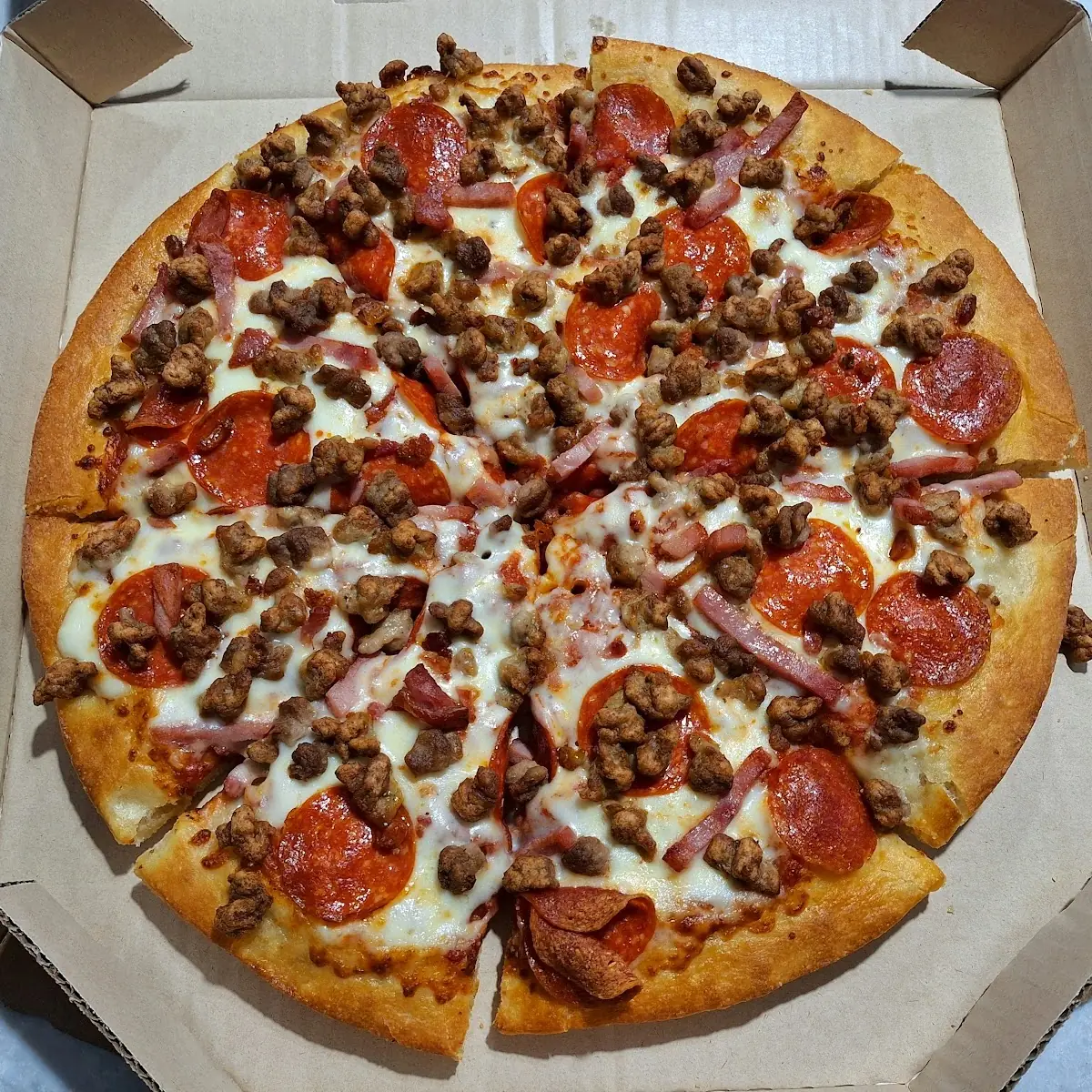 All Meat Pizza